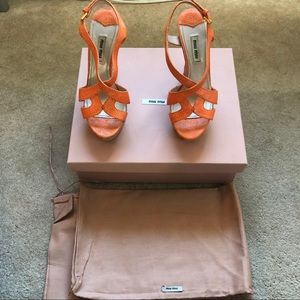Miu miu platforms